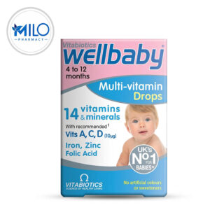 Wellbaby Multivitamin Drops 30ml – Essential Nutritional Support for Infants & Children (30ml)