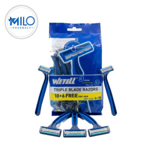 Wetell Disposable Razors – High-Performance Shaving (10-Blade Pack)