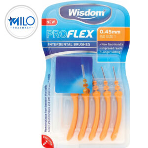 Wisdom Interdental Brushes – Precision Cleaning (0.45mm & 0.7mm)