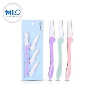 Yizhilian Precision Eyebrow Razor with Spare Blades – Safe & Easy Grooming