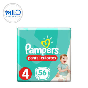 Pampers Baby Diapers Size 4 Jumbo Pack (56 / 64 Count)