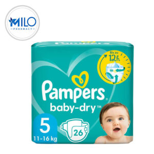 Pampers Baby Diapers Size 5 (26 Count)