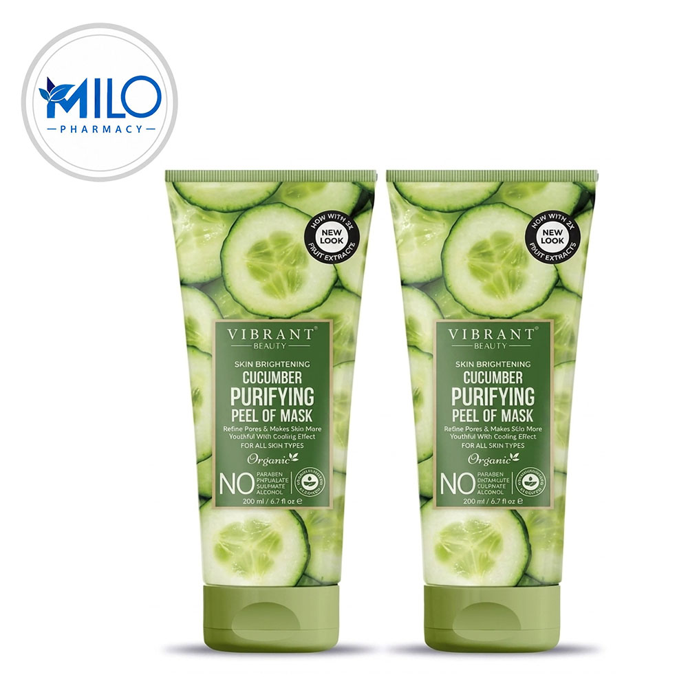 Vibrant Beauty Cucumber Purifying Peel-Off Face Mask - 200ml